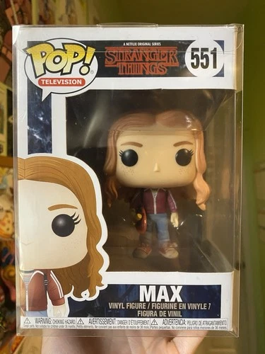 Max #551 Stranger Things Funko Pop with Protector