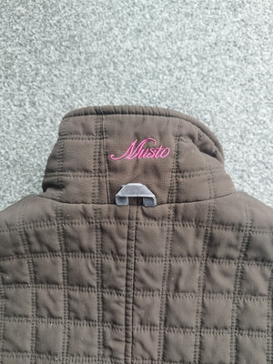 Gilet Bodywarmer MUSTO Femme Taille 10 - Doudoune Isolée Marron - Polaire Et Pratique