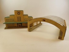 Hornby Dublo D2 Pre War City Terminal Mainline Station, OO, Original!