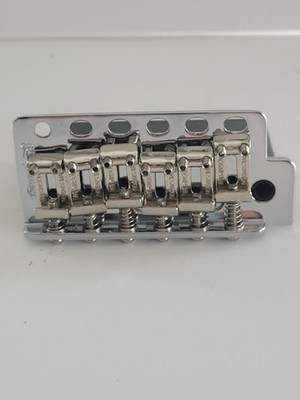 Wilkinson WV6-SB 6-hole tremolo guitar bridge Chromed