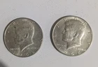 1968d half dollars