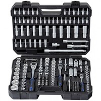 "Projahn 1/4\" + 3/8\" + 1/2\" Proficraft Satz 182-Tlg.., 72 Zahn Knarren"
