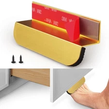 1-Pack Under Cabinet Foot Pull with Adhesive and Screws, Hands Free Toe Foot ...