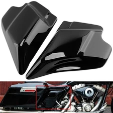 Vivid Black Side Cover Panel For Harley Touring Electra Glide Road King 97-08