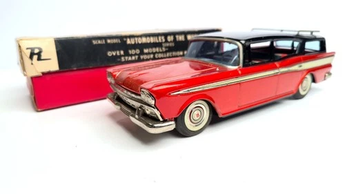 Antique Rambler Wagon Bandai 770 made in Japan with original box.