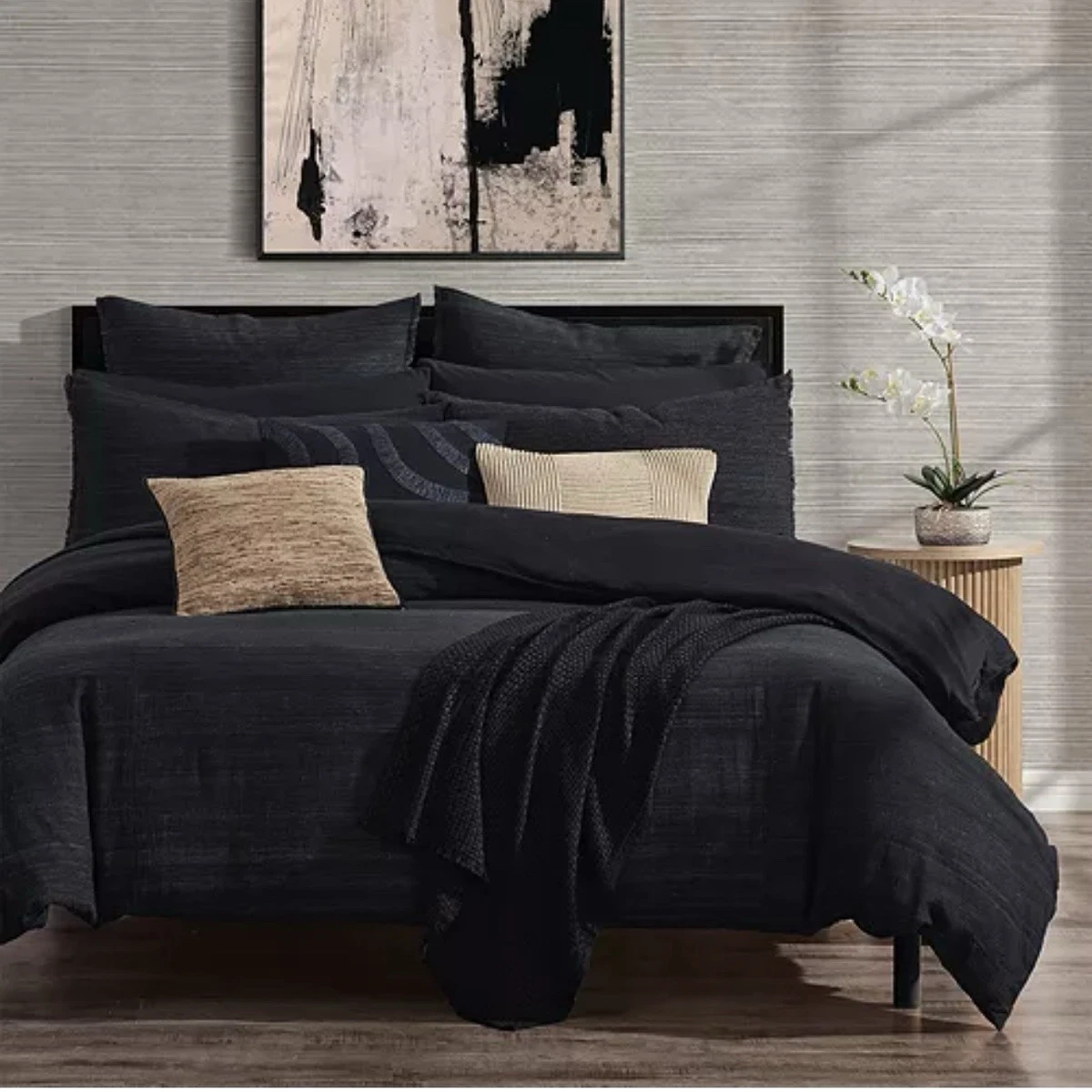 Donna Karan King 100% Cotton Fill Duvet Covers & Bedding Sets for