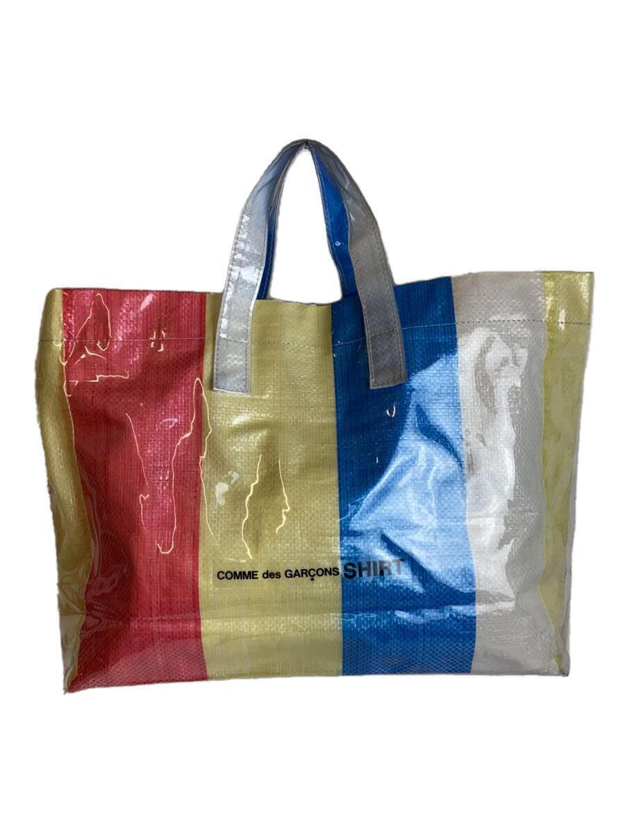 COMME des GARCONS SHIRT トートバッグ COMME des GARCONS SHIRT Patchwork PVC Tote Bag Multi-Color