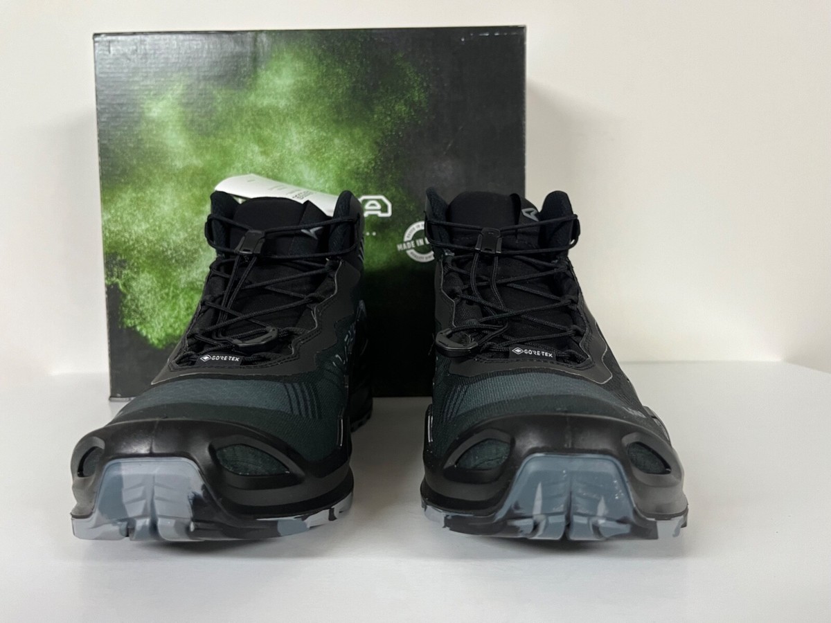 Lowa GoreTex Mid Hiking Boots Men 14 Merger GTX Black Tactical Waterproof 310430 LOWA Black Hiking Shoes & Boots | eBay main image 3