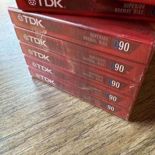 TDK D90 12 Pack Superior Normal Bias Audio Cassette Tapes - Afbeelding 4 van 4