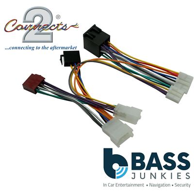 Connects2 ISO Radio Harness Adapter For Toyota Yaris 1999 & Newer Models
