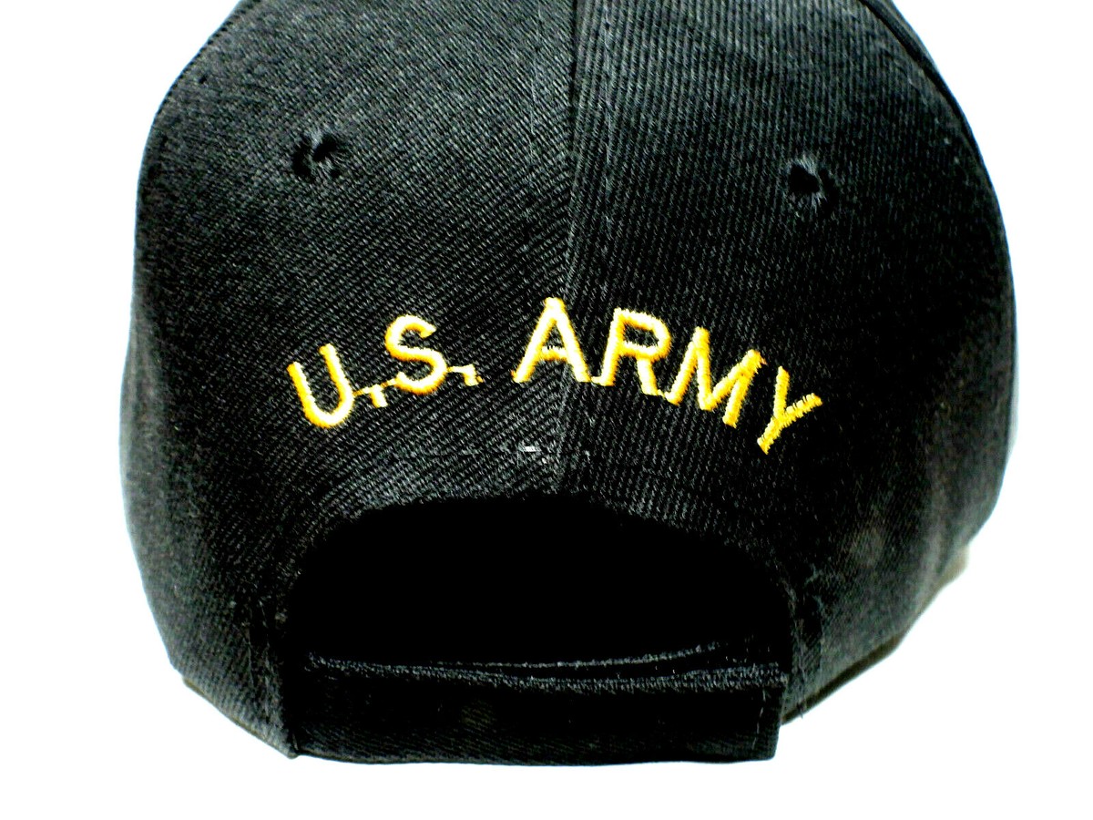 Army Sergeant Hat, Black Baseball Cap Army, Military E5 Rank