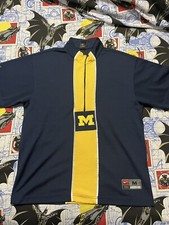 Vintage Nike Michigan University Warm Up Jersey Sz M