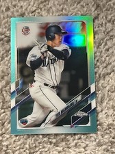 2021 Topps Chrome NPB Yuta Nakamigawa Nippon #104 RC Aqua Refractor /199