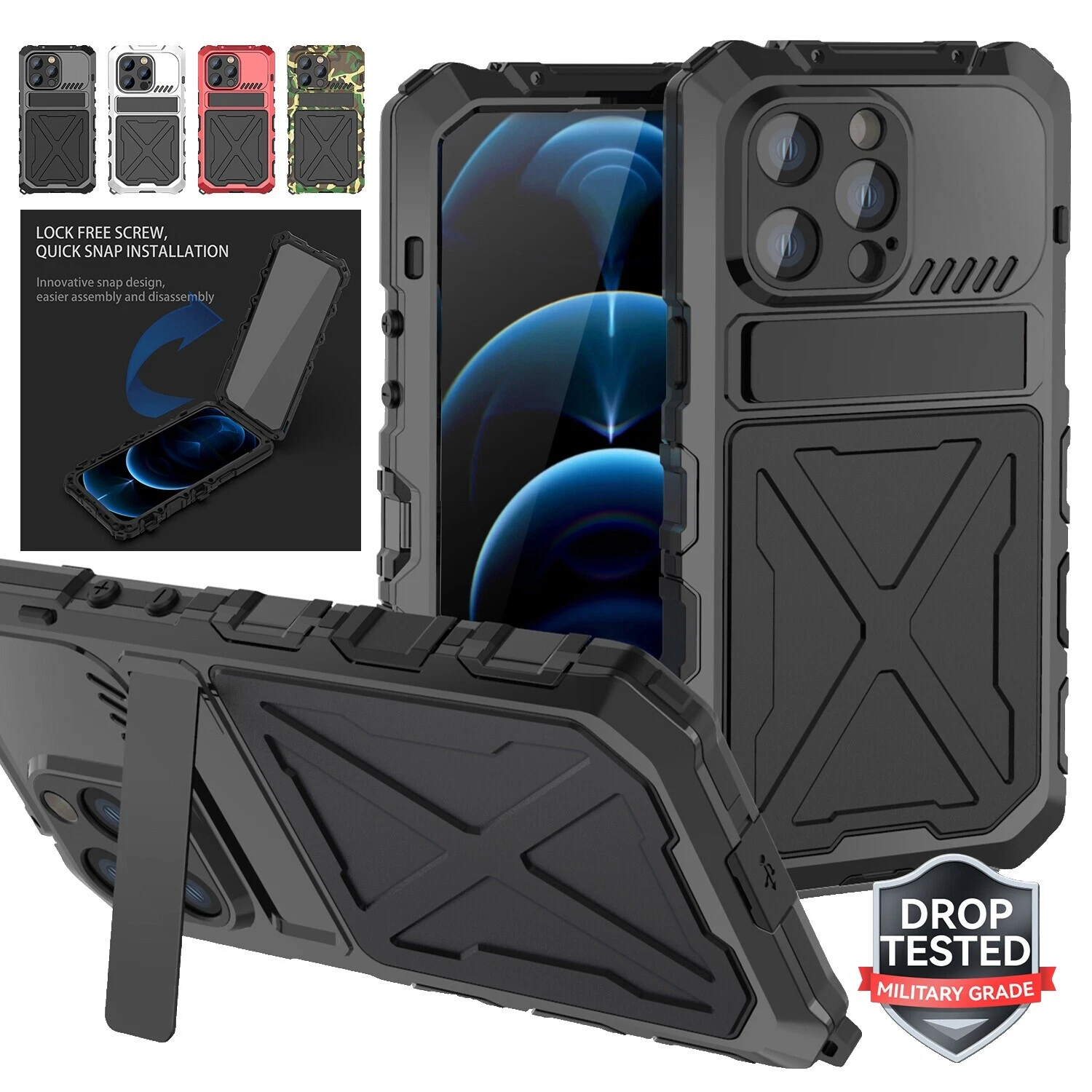 Max Aluminum Cases, Covers & Skins