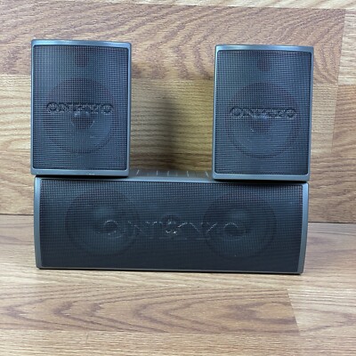 Onkyo surround sound speaker set 2 SKS-10 Satellites, 1 SKC-20