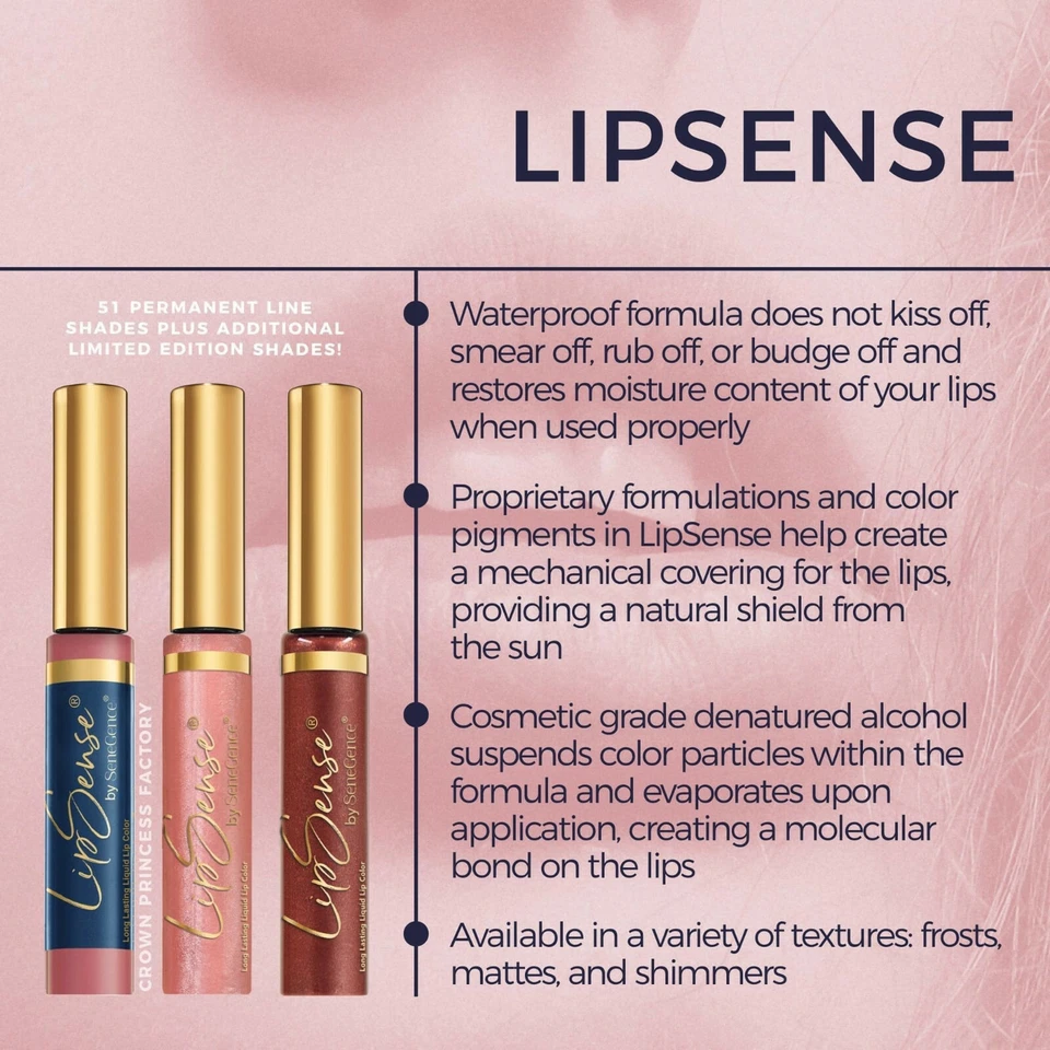 Authentic LipSense full size long lasting lip color! $1 SHIP! - Image 2 of 4