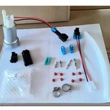 OEM WALBRO F90000274 450LPH High Pressure Fuel Pump + QFS  Install Kit E85