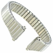 Timex Women's Q7B754 Stainless Steel Expansion 11-14mm Watchband with Extras