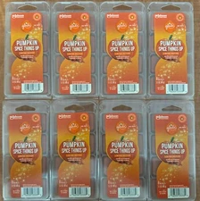 8 Pack Glade Limited Edition Pumpkin Spice Things Up Wax Melts 64 total 3.1oz Ea