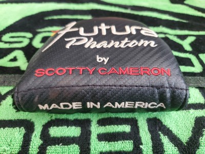 Scotty Cameron Futura Phantom Mid Round Mallet Putter head cover 