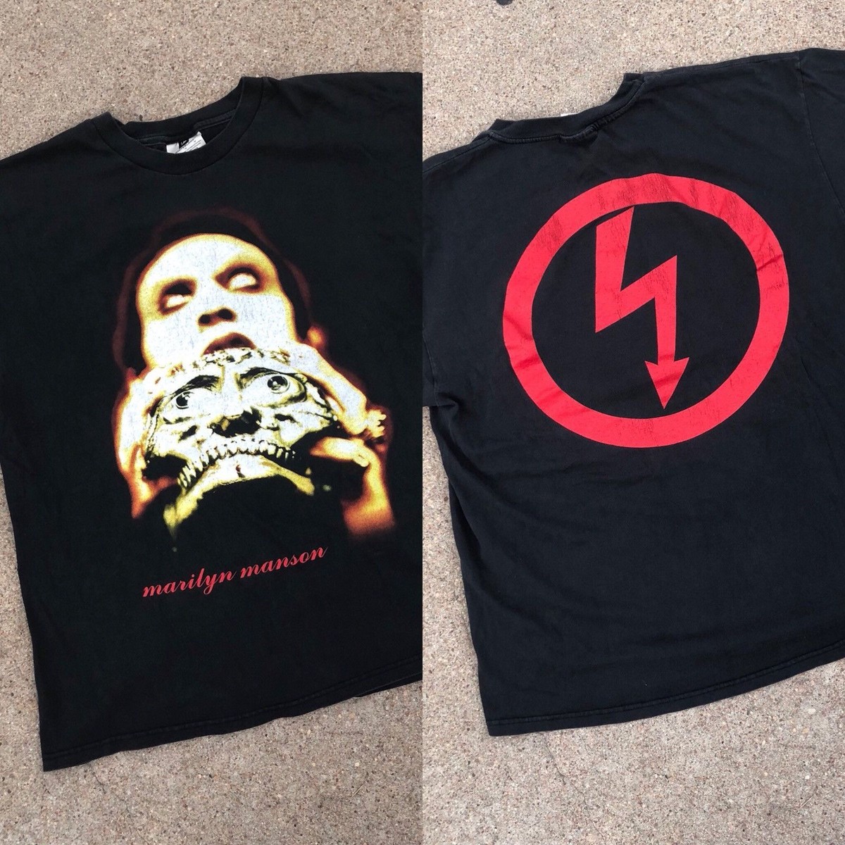 トップス Marilyn Manson antichrist superstar 1997 1997 Vintage Marilyn Manson Antichrist Superstar Rock Band 2