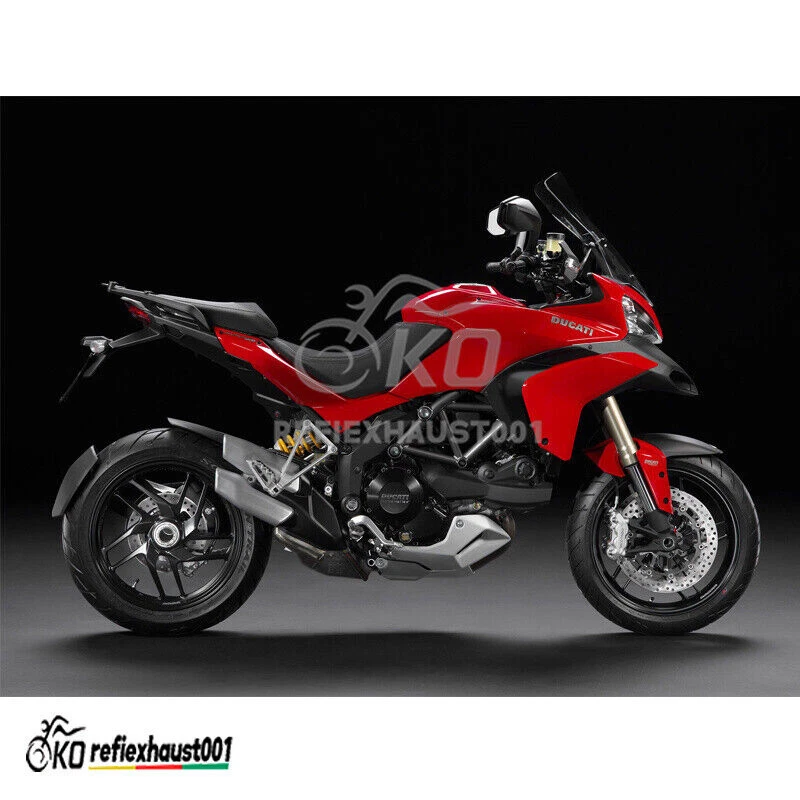 Tubo de conexión de aleación de titanio para Ducati Multistrada 1200/S 2010-2014 tubo medio Foto 2 de 4