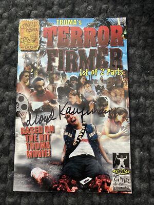 SIGNED 1999 ''Terror Firmer 1st of 2 Parts'' Lloyd Kaufman Movie Promo