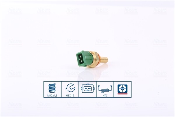 207041 NISSENS Sensor, coolant temperature for CITROËN,PEUGEOT