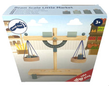 Legler Small Foot Balkenwaage mit Gewichten Kaufladen Holz Zubehör Waage NEU OVP