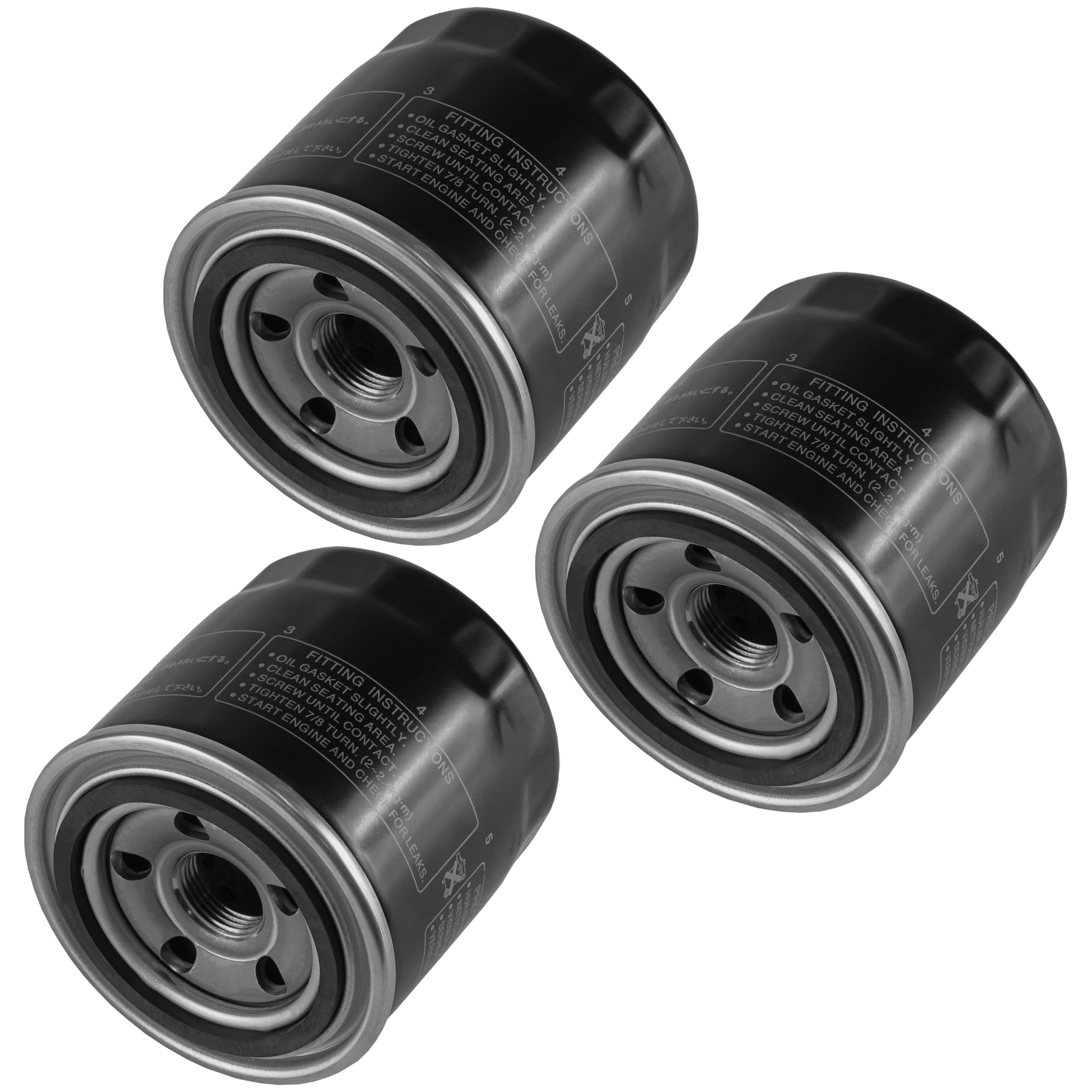 Kawasaki ZX-14 Oil Filter 3-Pack Oil Filter For Kawasaki ZX-14R