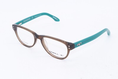 NEW O'NEILL ONO-TOPANGA C.107CC BROWN GREEN AUTHENTIC FRAMES EYEGLASSES 48-16