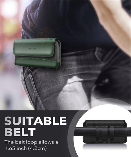 SUPCASE Holsters Leather Pouch Cover For Galaxy S24 / ZFold / iPhone15 14 series - 第 6/16 張圖片