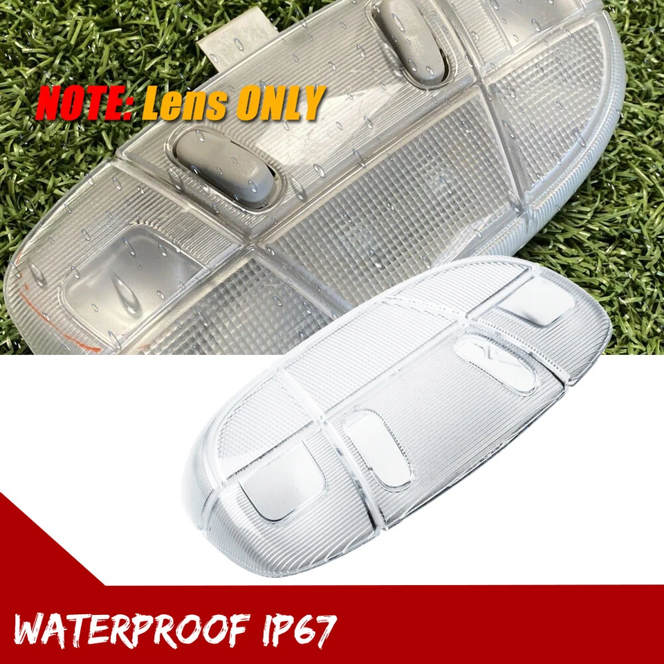 Overhead Interior Roof Ceiling Dome Light Lamp Clear Cover Lens YF1Z-13783-AA - Image 2 of 4