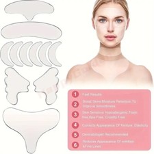 11Pcs Forehead Wrinkle Patches, Silicone Face Patches, Facial Patches, Forehe...