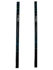 Ski poles adult downhill/alpine Aluminum 7075   Pair black/blue/green  New