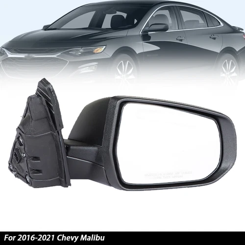 Fit For Chevy Malibu L LS 2016-2021 Passenger RH Side Mirror Heated GM1321558