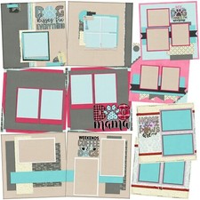 DOG MOM - Scrapbook Layout Set
