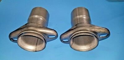 2.5''Ball Header to 2.5''ID Aluminized 2 Bolt Socket Collector reducer MADE IN USA