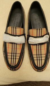 burberry moorley check loafers
