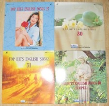Lot of 4 Top Hits English Songs 27, 30, 31 40 Karaoke Laserdisc Laser Disc
