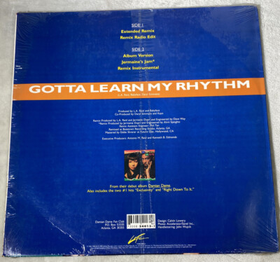 Damian Dame Gotta Learn My Rhythm 12