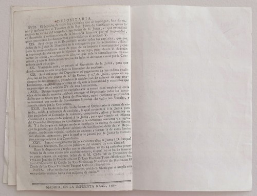SPAIN bond prospect 9% vitalicio loan Cadiz 1790, fortification south wall Plaza - Picture 5 of 6