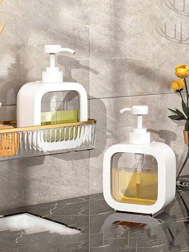 500ml Soap Dispenser Bottle Pump Plastic Hand Liquid Bathroom Shampoo Empty UK.. - Picture 8 of 8