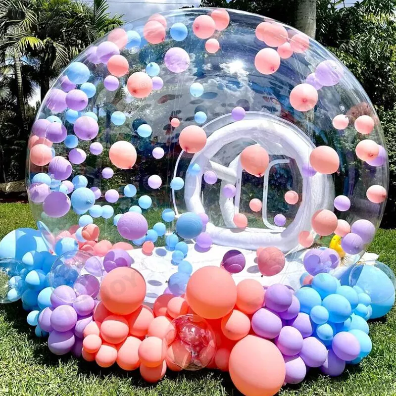 3M INFLATABLE BUBBLE HOUSE BUBBLE TENT BALLOONS BRITHDAY PARTY HIRE