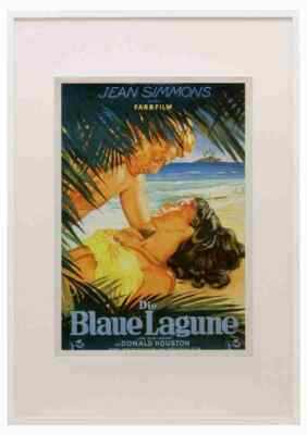 Blue Lagoon The 1949 02 Film A3 A4 Framed Print Picture