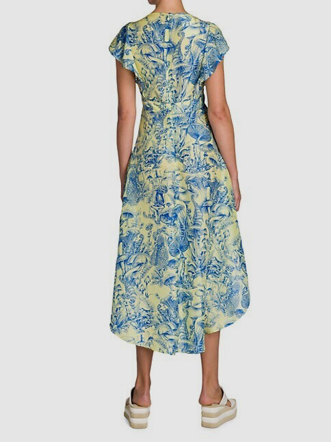 STELLA McCARTNEY 19SS トップス フリル シルク 19SS Stella McCartney シルク ブラウス | ピンク | FARFETCH JP