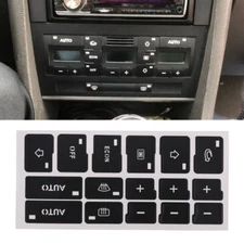 Fit For Audi A4 B6 B7 2000-2004 AC Climate Control Button Repair Decals Stickers