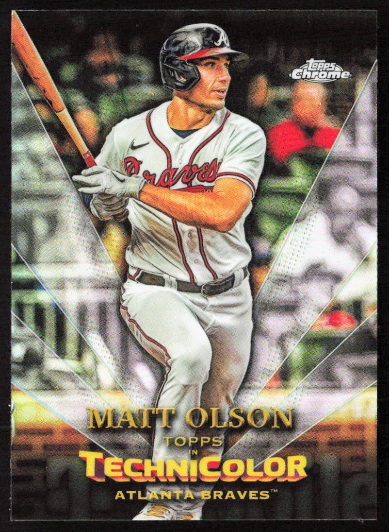 2023 Topps Chrome Matt Olson Topps in Technicolor #TT-17 Braves