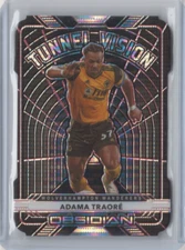 2020-21 ADAMA TRAORE 26/28 PANINI OBSIDIAN PREMIER LEAGUE DIE-CUT TUNNEL VISION