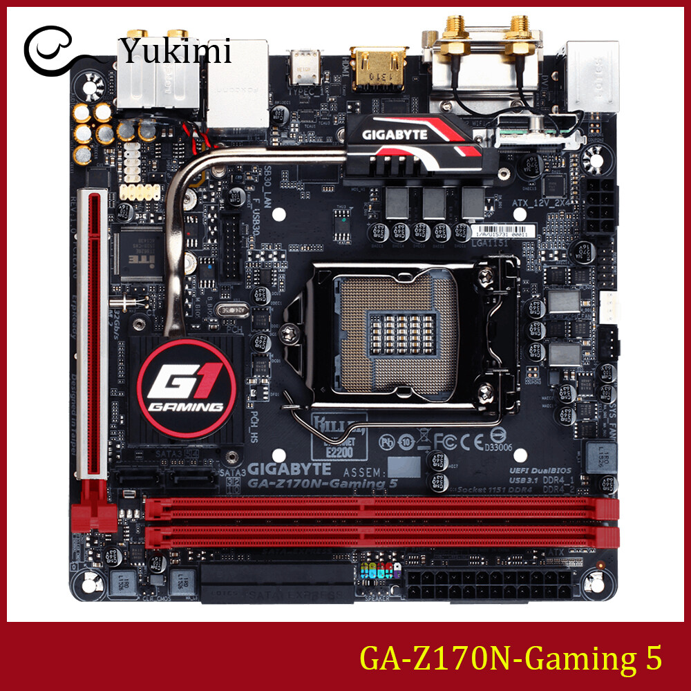 FOR GIGABYTE GA-Z170N-Gaming 5 LGA1151 DDR4*2 32GB Mini-ITX